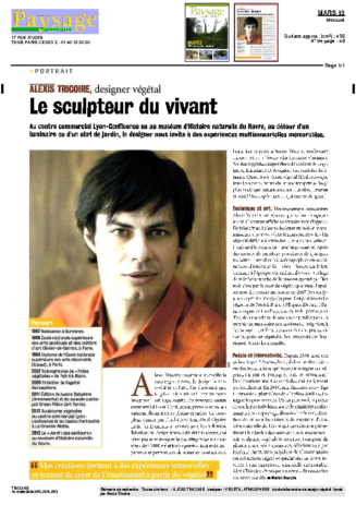 2013-03@PAYSAGE ACTUALITES